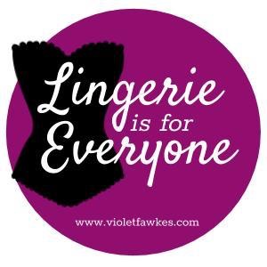 Lingerie Is For Everyone  purple logo