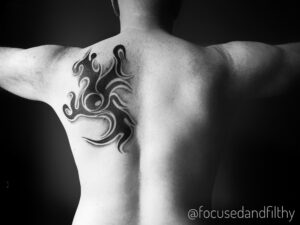 His new ink